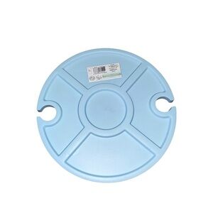 Bullseye's Playground Light Blue Plastic Tray or Serving Platter